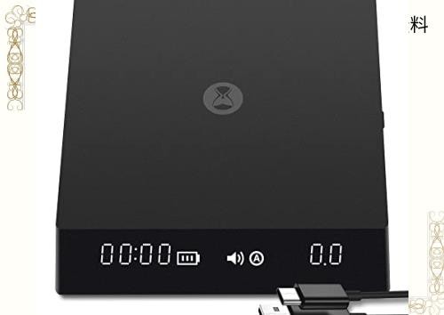 タイムモアTIMEMORE ドリップスケール Black Mirror Nano コーヒー スケール 計量器 デジタルはかり キッチン スケール 0.1g~2000g タイ