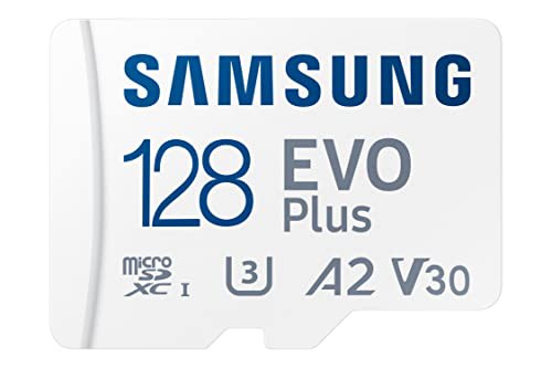 SAMSUNG (サムスン) EVO Plus SDアダプター付き 128GB Micro SDXC 最大130MB/秒 ゲームデバイス Androidタブレット スマートフォン用拡張