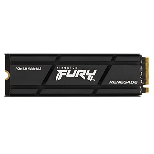 キングストンテクノロジー Kingston FURY SSD Renegade レネゲード 500GB ヒートシンクモデル PCIe Gen 4.0 x4 最大7,300MB/秒 PS5 動作