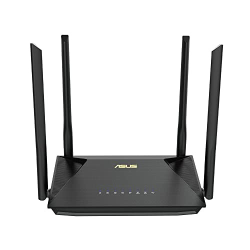 ASUS WiFi 無線 ルーター WiFi6 1201+574Mbps v6プラス/ OCNバーチャルコネクトに対応デュアルバンド RT-AX1800U (A) メッシュ＆セキュリ