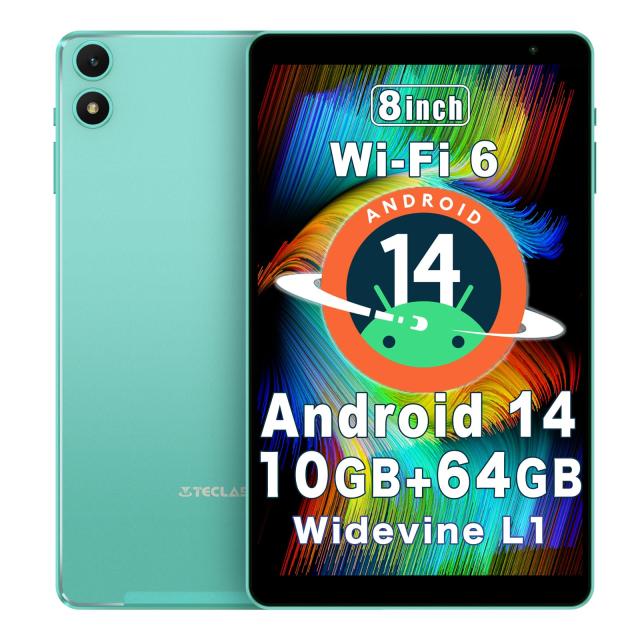 アンドロイド14 タブレット 8インチ WIFI ケース付き Android