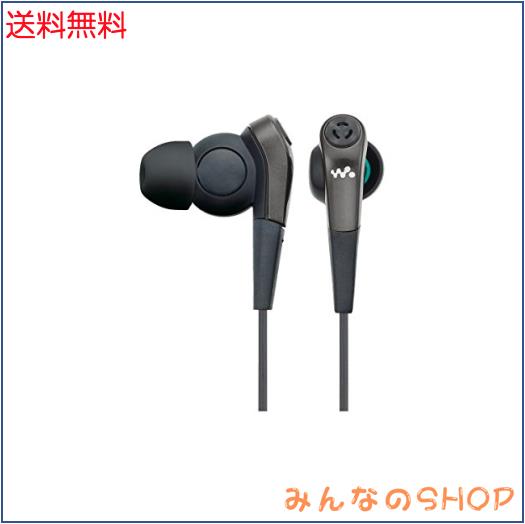 ソニー イヤホン MDR-NWNC33 : ノイズキャンセリング機能搭載ウォークマン専用 カナル型 ブラック MDR-NWNC33 B
