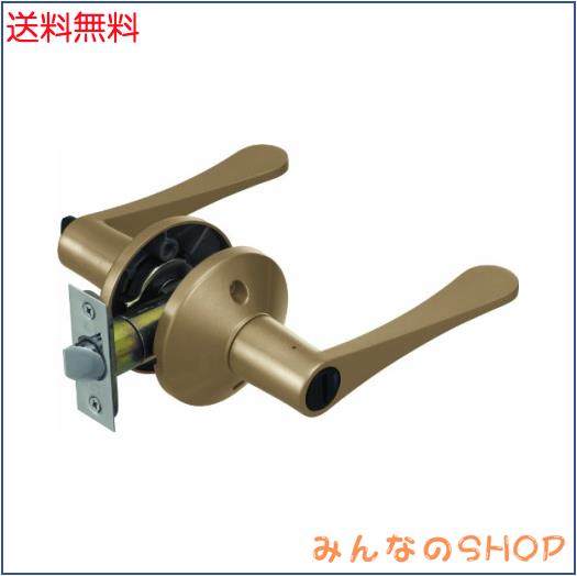 リフォーム用レバー錠表示錠(トイレ用)ゴールド