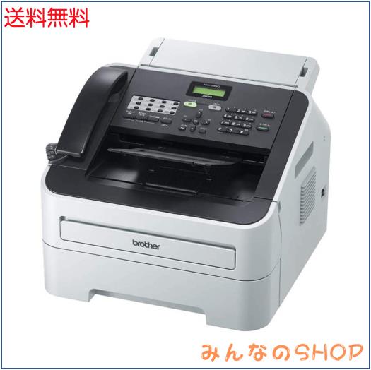 ブラザー工業 brother プリンター A4モノクロレーザー複合機 JUSTIO 20PPM/FAX/ADF/受話器 FAX-2840の通販は