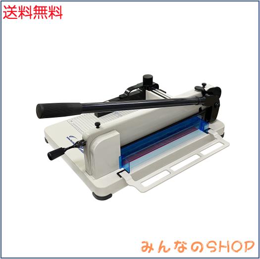 HFS(R) ペーパーカッター (A4 ホワイト) 大型裁断機 400枚まで 事務の