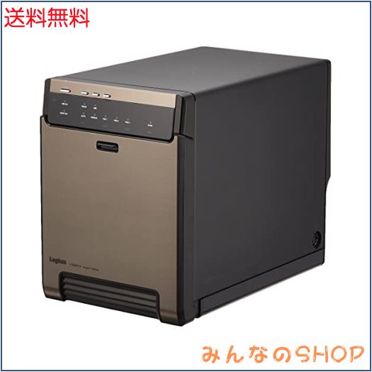 ロジテック HDDケース USB3.0 eSATA接続 4ベイ 最大56TB対応 LGB-4BNHEU3