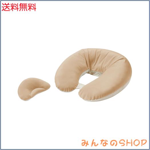 カーメイト(エールベベ) 抱き枕 洗える 妊婦 マタニティ 授乳クッション プレゼント にも ギュット 4WAY マシュマロブラウン BB802 高さ6