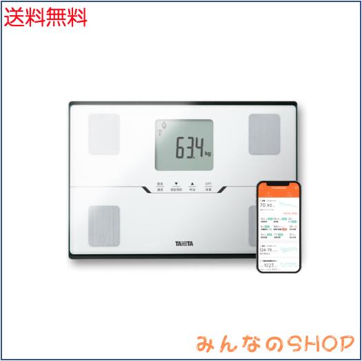 タニタ(Tanita) 体重 体組成計 スマホ連動 ヘルスメーター BC-768 ホワイト【体脂肪率/内臓脂肪レベル/筋肉量/基礎代謝量/体内年齢/推定