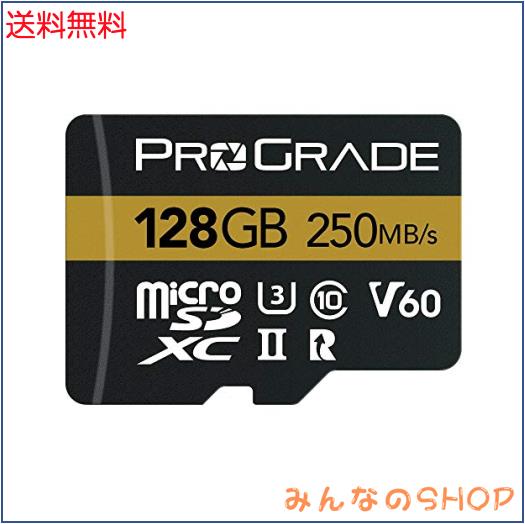 【春夏セール】ProGrade Digital microSDXC UHS-II V60 GOLD 128GB プログレードデジタルの通販はの特集セール中
