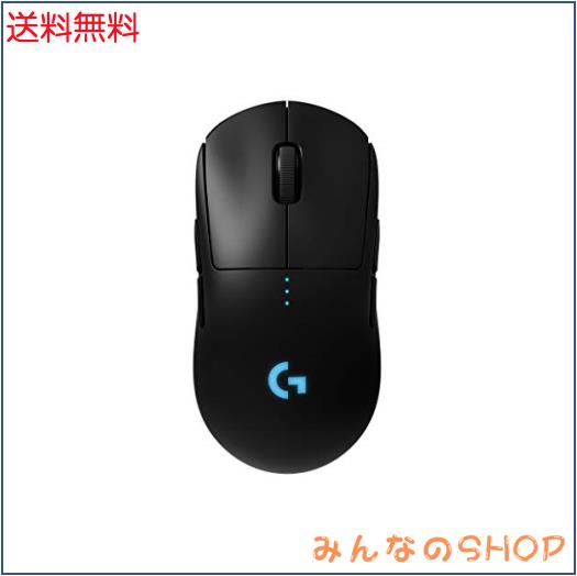 Logicool G ロジクール G PRO ゲーミングマウス ワイヤレス HERO 25Kセンサー LIGHTSPEED 無線 POWERPLAY ワイヤレス充電対応 LIGHTSYNC
