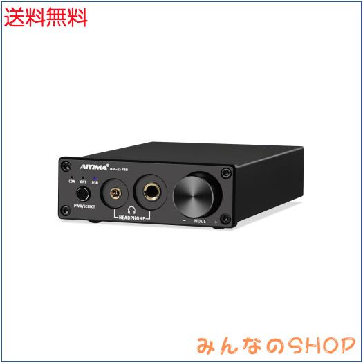 AIYIMA DAC-A5 PROヘッドフォンアンプ 24BIT 192KHz HIFI USB DACデコーダーオーディオインターフェースデジタル光同軸PC USBコンバータ