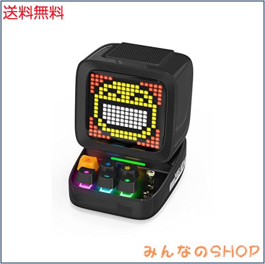 Divoom Ditoo-ProポータブルBluetoothスピーカー3.55インチLEDスクリーンピクセルディスプレイ、DSPワイヤレススピーカーAPPコントロール