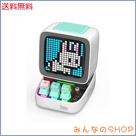 Divoom Ditoo-ProポータブルBluetoothスピーカー3.55インチLEDスクリーンピクセルディスプレイ、DSPワイヤレススピーカーAPPコントロール