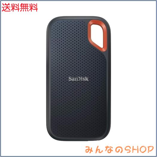 外付けHDD SanDisk SSD 外付け 2TB USB3.2Gen2 読出最大1050MB/秒 防滴防塵