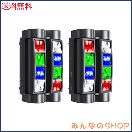 専用 他の方購入不可 BETOPPER ムービングライト 8x3W RGBW LED ステージライト