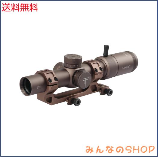 T-EAGLE ER 1.2-6x24 IR HK ライフルスコープ 1.2-6x24可変倍率 illumination ミル・ドット (ワンピースマウント付属)