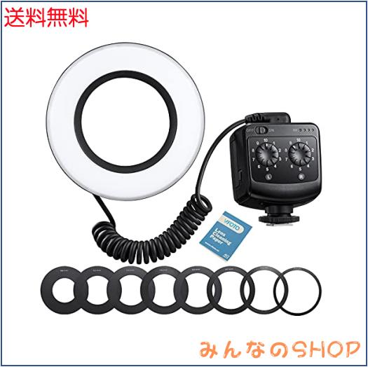 GODOX RING72 マクロリングライト LED 72球 5600K 10段階調光 撮影用ライト 8つのレンズを配合する適応リング, マクロ撮影は、クローズアの通販は