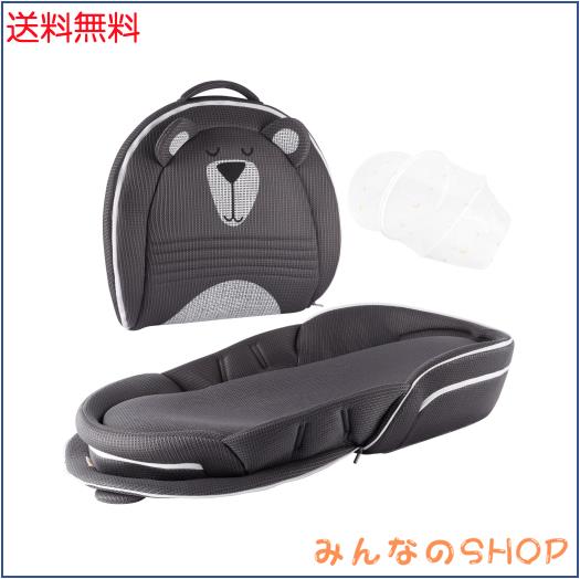 【ベビーアムール】 Bebamour ベビーベッド 折りたたみ式 ベッドインベッド 添い寝 簡易ベッド 新生児 携帯型ベビーベッド 通気性 高さ調の通販は