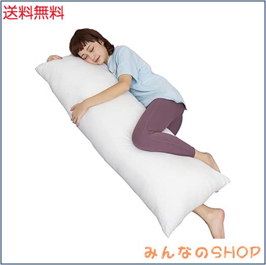 【色: ホワイト】抱き枕本体120x40cm だきまくら大きいサイズ 等身大抱き Amazon｜抱き枕本体120x40cm だきまくら大きいサイズ 等身大抱き