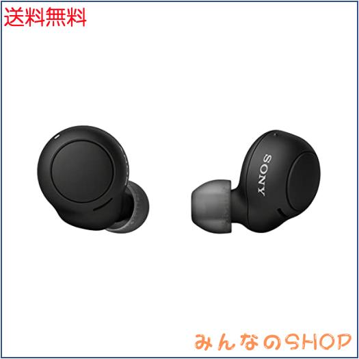ソニー(SONY) 完全ワイヤレスイヤホン WF-C500 : /軽量小型5.4g/高精度通話品質/簡単ペアリング/IPX4防滴性能/ブラック WF-C500 BZ