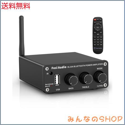 Fosi Audio【アップグレード品】 BL20A 小型 Bluetooth 5.0 アンプ100Wx2 Hi-Fi Mini 2チャンネル ステレオ オーディオ スピーカーアンプの通販は