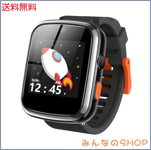 AGPTEK 日本正規品 キッズ 腕時計 子供用 スマートウォッチ smart watch for kids 時計 男の子 時計 文字盤DIY タッチスクリー 8GB内蔵