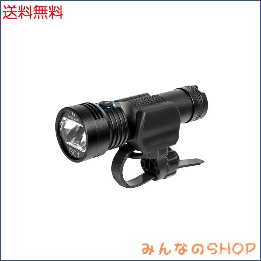 LUMINTOP 自転車ライト通勤通学防水充電式LED自転車ヘッドライト 型5000mahバージョン 5V2AのTYPEC充電 電池交換可能 最高輝度850ルーメ