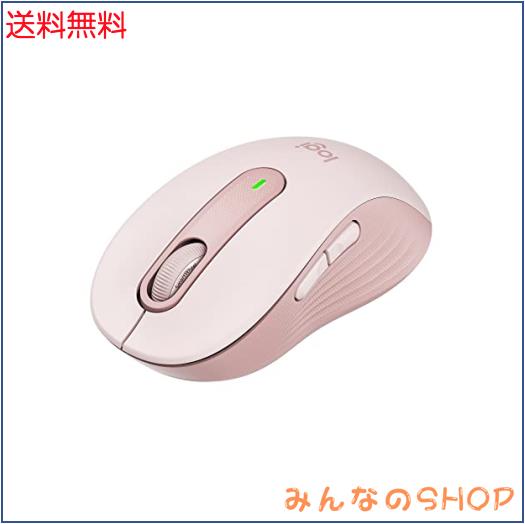 ロジクール Signature M650MRO ワイヤレスマウス 静音 ローズ 無線 Bluetooth Logi Bolt Unifying非対応 windows mac iPad Android Chromの通販は