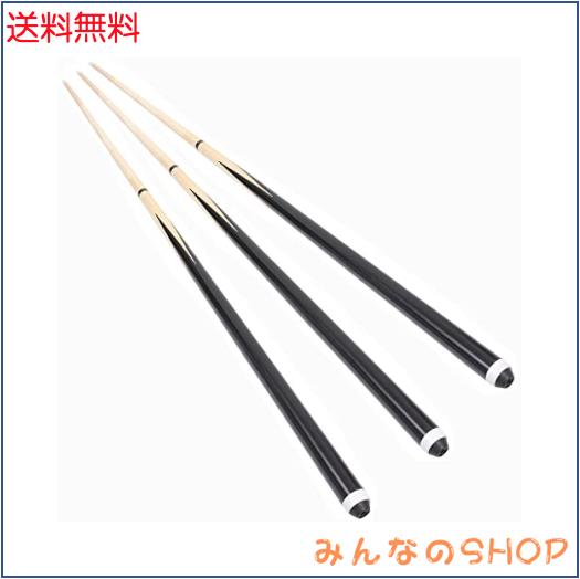 LIOOBO ビリヤード キュー ビリヤードのキュー キュースティック アメリカンホワイトウッドプールキュー 木製 練習用 プロ用 ダブルパー