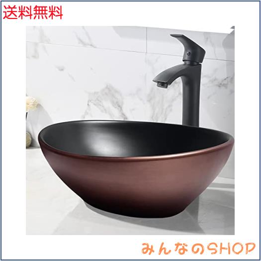 【JOMOWN限定販売】 おしゃれ 洗面ボウル 小型 洗面ボール 410*340*145mm 洗面台 置き型 手洗い鉢 陶器製 手洗い器 手洗いボウル （レト