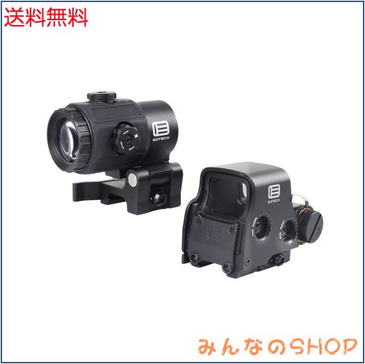 EO EXPS3 with G43 タイプ セット レプリカ ドットサイト ダットサイト ホロサイト マグニファイア マウントスペーサー付 3倍ブースター
