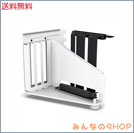 NZXT 垂直型GPUホルダー＆ライザーケーブル(PCIE4.0 x 16) ホワイト AB-RH175-W1 CS8534の通販は