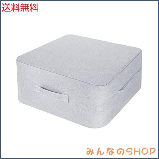 Homwarm トランポリン 室内 大人用 静音 エクササイズ 家庭用 省スペース 外カバー取り外し 洗濯可能 (50x50x20cm, グレー)の通販は