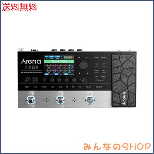 Donner マルチエフェクター 278種類エフェクター 80種類アンプモデル 50内蔵キャビネットIR 50外部IR追加可能 150プリセット MIDI対応 Wi