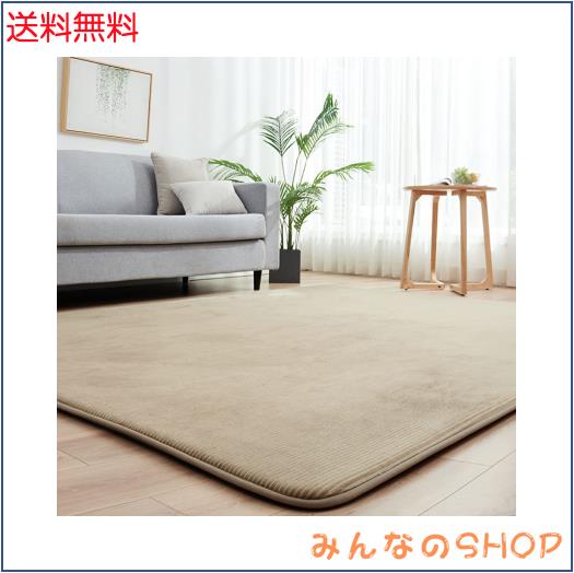 カーペット ラグ ラグマット 2畳 185×185 cm 極厚 30 mm ホット カーペット カバー 洗える 滑り止め付 じゅうたん 床暖房対応カーペット
