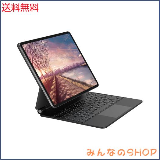 マジックキーボード GOOJODOQ 2024 iPad Air6(M2) 13inch対応スマートキーボードiPad Pro 12.9inch 2018第三世代/2020第四世代/2021第五