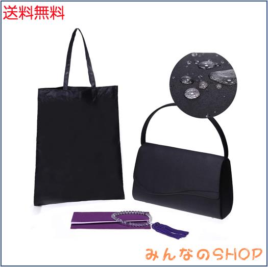 [NAACCI] フォーマルバッグ レディース バッグ 冠婚葬祭 葬儀用 お葬式 喪服 弔事 法事 入学式 入園式 卒園式 卒業式 女性 大きめ 袱紗