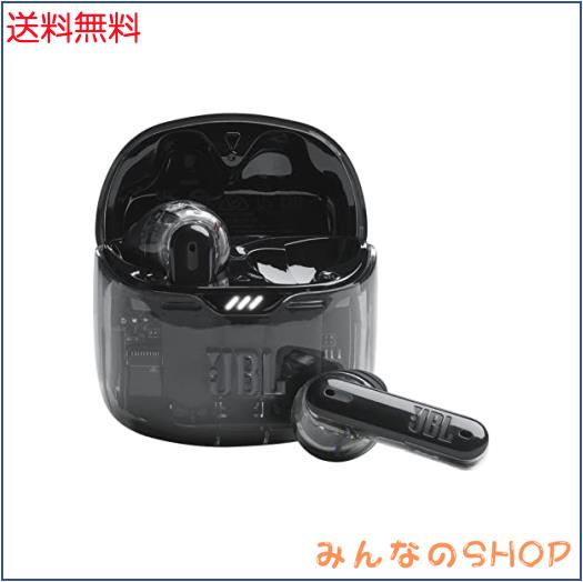 JBL TUNE FLEX GHOST ワイヤレスイヤホン bluetooth 2ウェイ装着/ノイズキャンセリング/IPX4/ブラック/JBLTFLEXGBLK