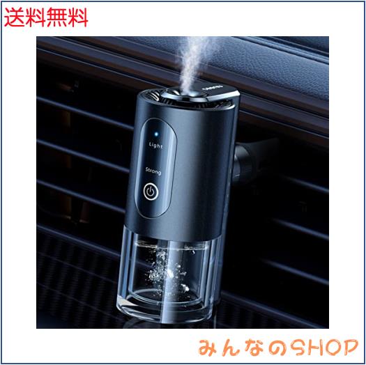 Ceeniu 車 アロマディフューザー 超音波霧化 バッテリー内蔵 長持ち エアコン 吹き出し口 車 消臭 芳香剤 ピュアコロン(Pure Cologne) シ