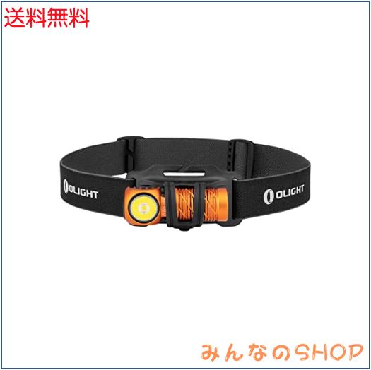 OLIGHT(オーライト) Perun 2 Mini ヘッドライト 充電式 フラッシュライト 懐中電灯兼用 高輝度led 1100ルーメン 角度調整可能 IPX8防水