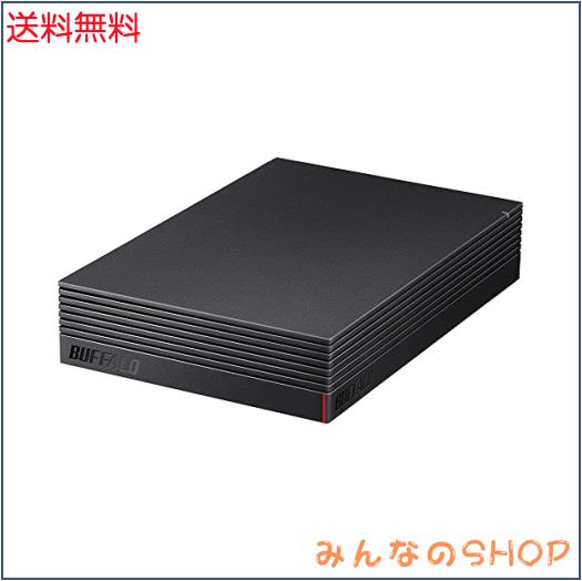 バッファロー CMR HDD採用 外付けハードディスク 8TB テレビ録画/PC/PS4/4K対応 バッファロー製nasne?対応 静音＆コンパクト 日本製 故障