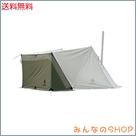 OneTigris 焚き火陣幕 テント前幕 TC素材 目隠し 多機能風よけ テントと連結可能 スノースカート付き 難燃 遮光 撥水 防カビ加工 軽量 38の通販は