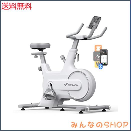 フィットネスバイク MERACH（メリック） フィットネスバイク アプリ連動可能 トレーニングレッスンス 室内バイク 家庭用 静音 マグネットの通販は 30,436円