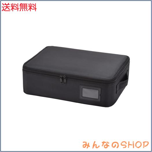 [Etsumi] エツミ カメラバッグ バッグインバッグ ハイブリッドケース VE-7718 ブラック