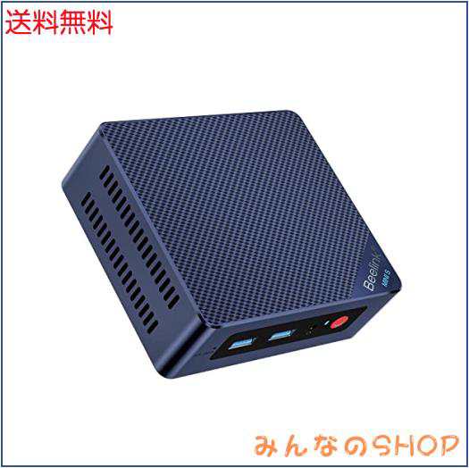 Beelinkミニ Pc Mini S12 Pro Mini Pc 16GB DDR4 500GB SSD 第12世代プロセッサ N100 4C 4T 最大 3.4Ghz、2* HDMI 4K@60Hzつの出力ギガビ