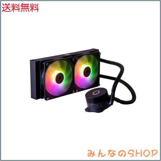 Cooler Master MasterLiquid 240L Core ARGB LGA1700 / AM5対応 240mmラジエーター搭載 簡易水冷 CPUクーラー MLW-D24M-A18PZ-R1 FN1927の通販は