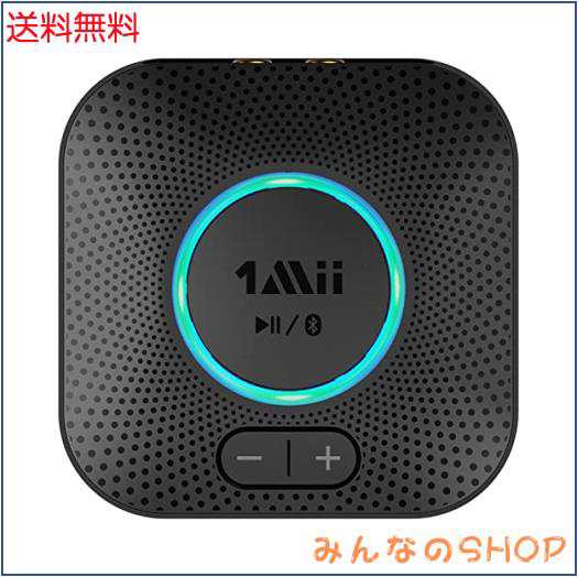 1Mii bluetooth 5.2 レシーバー オーディオ ブルートゥース 受信機 APTX HD aptx LL 低遅延 AAC RCA / 3.5mm AUX 対応 自動接続 音量調整の通販は