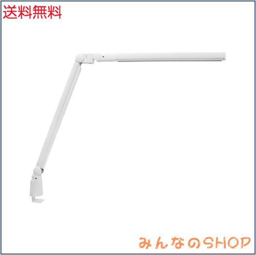 GENTOS(ジェントス) LEDデスクライト 目にやさしい 卓上 スタンドライト 700ルーメン ルミサス ホワイト DK-R115WH
