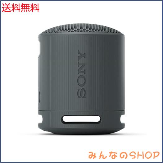 ソニー(SONY) ワイヤレススピーカー SRS-XB100:クリアな と重低音再生/防水・防塵対応 IP67/ロングバッテリー内蔵 約16時間/ハンズフリー