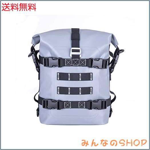 WILD HERAT オートバイガードバーバッグ 防水 リアラック トランク オートバイ収納 必需品 アクセサリー用 グレ (Grey) 6,185円